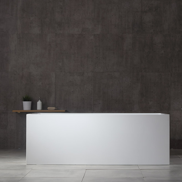Wholesale High End Quality Rectangle Freestanding Acrylic Bathtub TW-6605