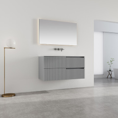 Wholesale Fashion Single Under Counter Sink Wall Mounted Bathroom Cabinet WBL-6111