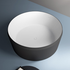 Wholesale Fashion China High-End Round Freestanding Acrylic Bathtub TW-7639