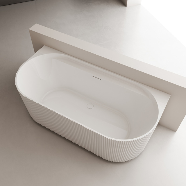 Quality Wholesale Unique Design Freestanding Acrylic Fluted Bathtub TW-7136