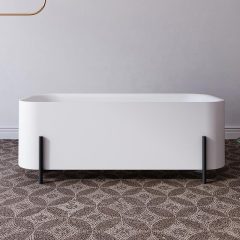 China Wholesale Factory Modern Design Stand Acrylic Bathtub XA-082