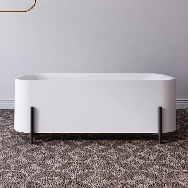 China Wholesale Factory Modern Design Stand Acrylic Bathtub XA-082