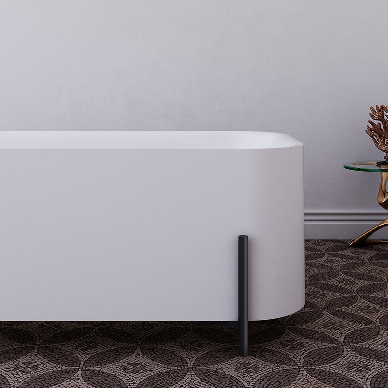 China Wholesale Factory Modern Design Stand Acrylic Bathtub XA-082