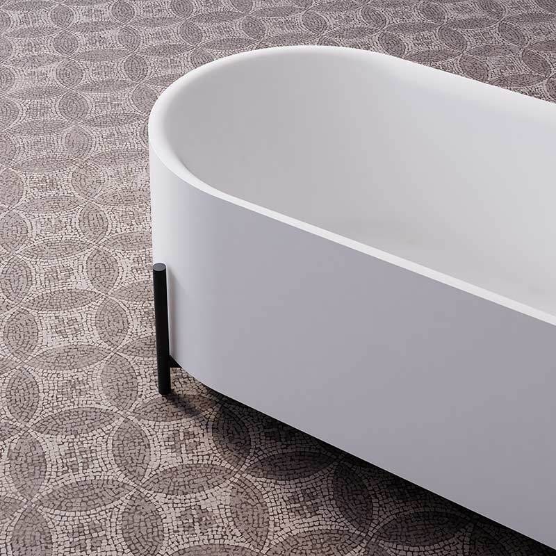 Factory Wholesale White Acrylic Stand Bathtub XA-080