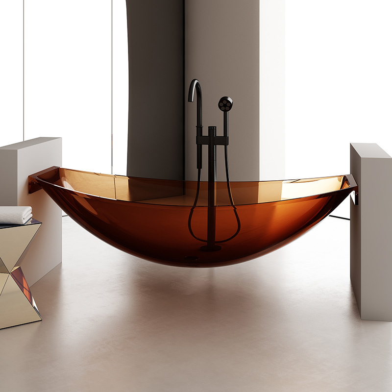 Wholesale Price Newest Design Transparent Floating Hammock Bathtub TW-8996T