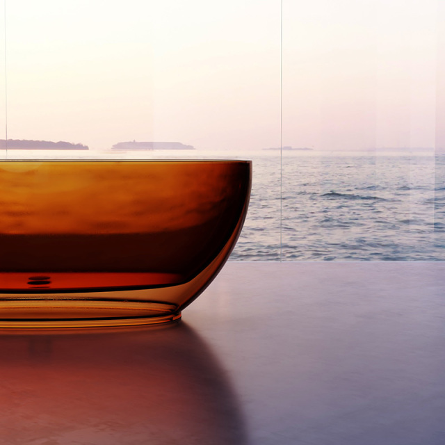 Factory Wholesale Freestanding Transparent Bathtub TW-8607T