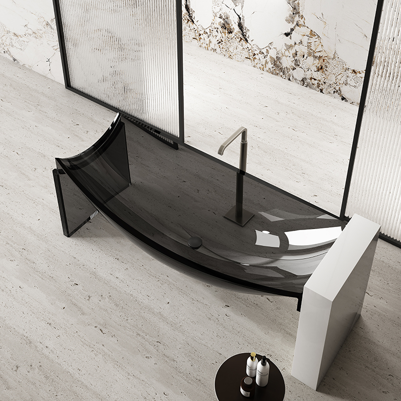 Hot Style Wholesale Transparent Floating Hammock Bathtub TW-8997T-1
