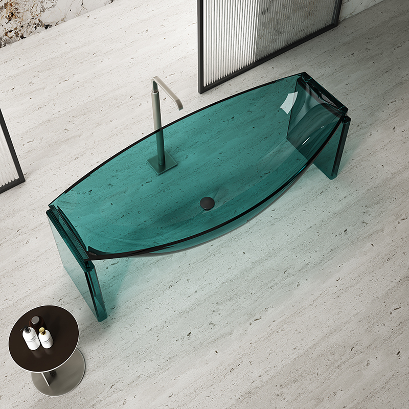 Popular Wholesale Designer Transparent Floating Hammock Bathtub TW-8996T-2