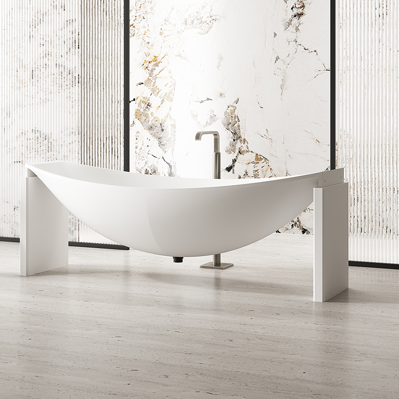 Wholesale Fashion Floating Hammock Artificial Stone Bathtub TW-8996-2
