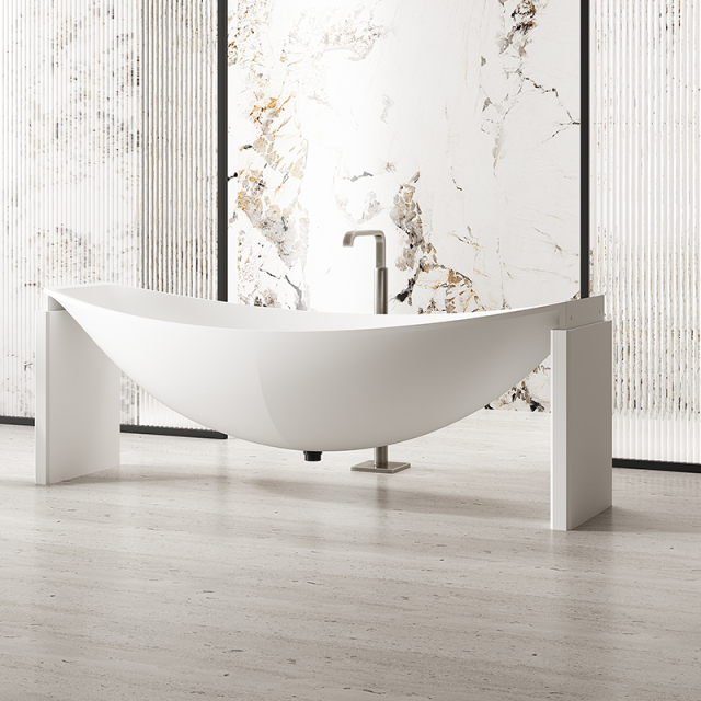 Wholesale Fashion Floating Hammock Artificial Stone Bathtub TW-8996-2