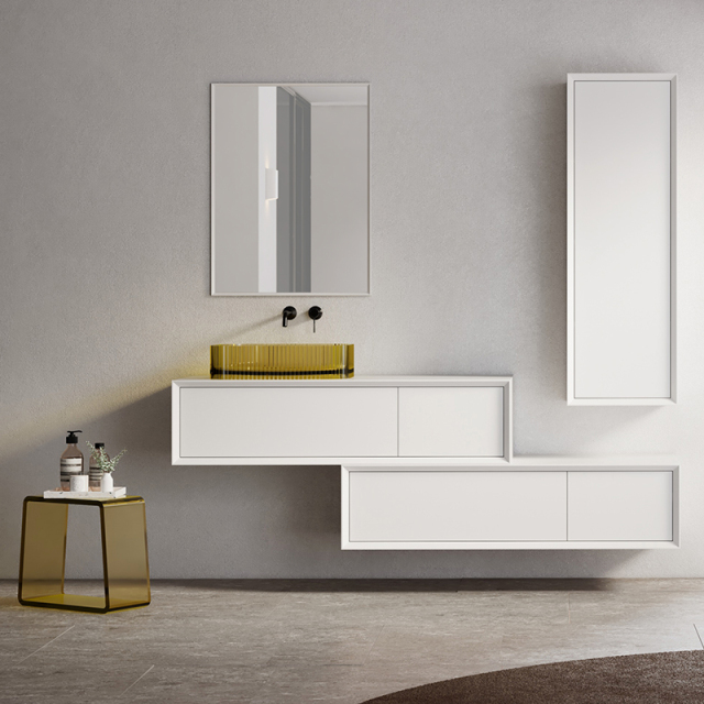 Factory Supply Quality Assurance Transparent Bathroom Cabinet Combination MV-2219