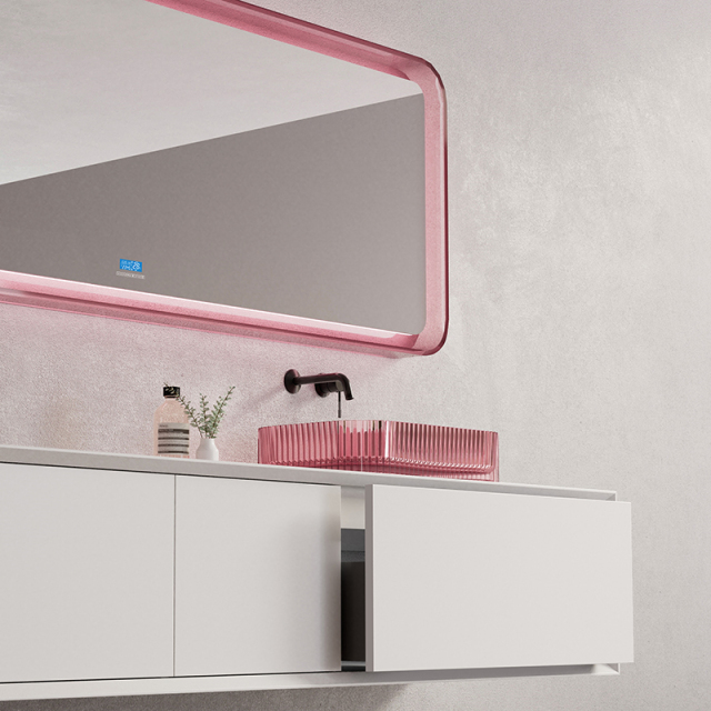 Wholesale Fashion Transparent Bathroom Cabinet Combination MV-2206