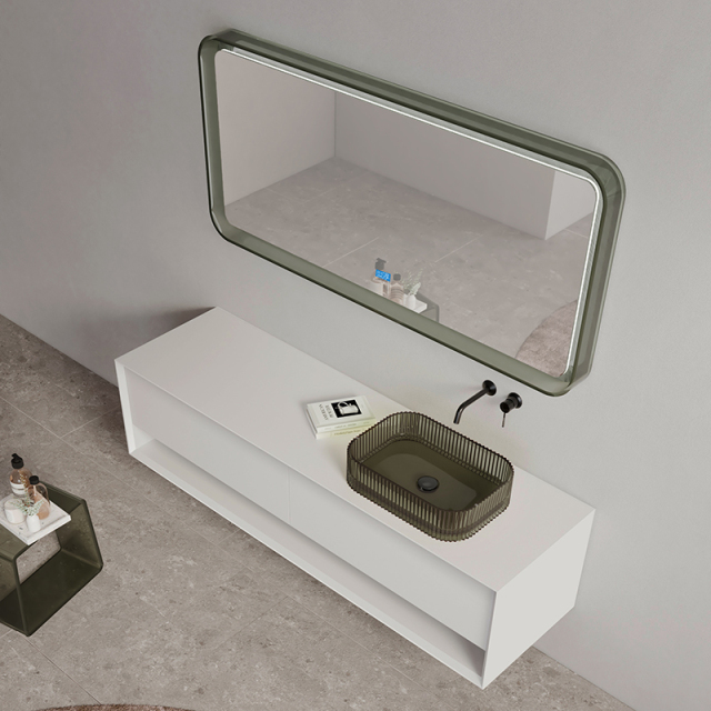 Wholesale Price Transparent Bathroom Cabinet Combination MV-2211
