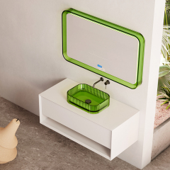 China Wholesale Factory Transparent Bathroom Cabinet Combination MV-2200