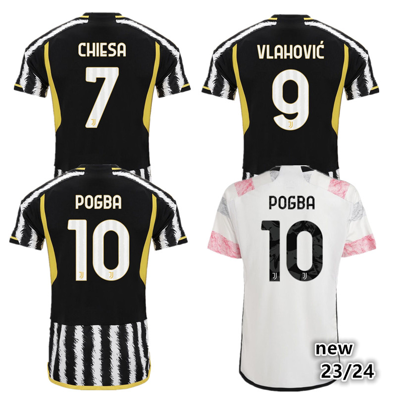 fans Juve soccer jerseys 2023 2024 home away MILIK DI MARIA VLAHOVIC ...