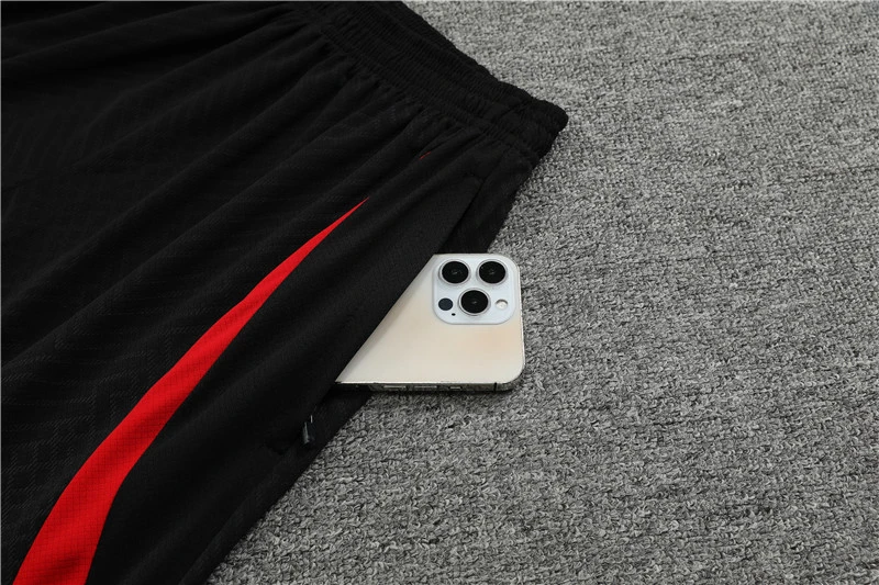 Short sleeve adult and kids jackets 23 24 Liverpool Men's Football training Jersey Kit Men's and Children's football tracksuit Jogging 2023 24