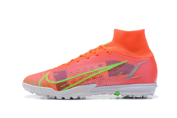 Nike Assassin 14 generation High top fully knitted waterproof MD plus air grass nails football shoes Nike Superfly 8 Academy TF39-45