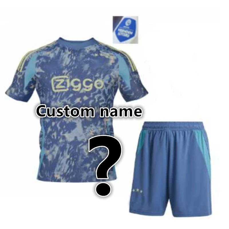Adult + kids kit 24 25 Ajax soccer jersey HENDERSON BERGHUIS BROBBEY CRUYFF FORBS HLYNSSON 2024 Ajax soccer jersey football kits shirts men kids HENDERSON