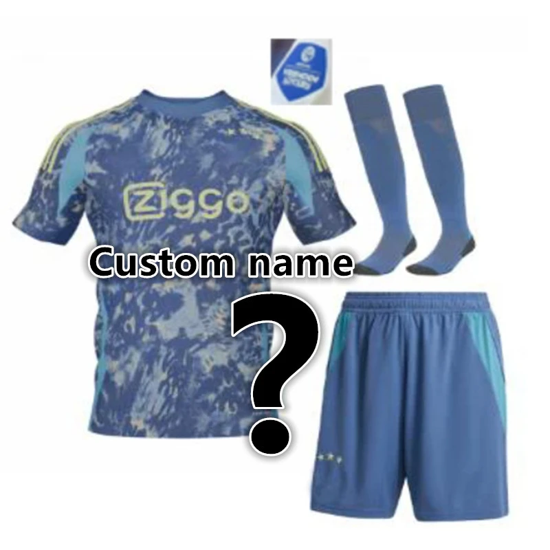 Adult + kids kit 24 25 Ajax soccer jersey HENDERSON BERGHUIS BROBBEY CRUYFF FORBS HLYNSSON 2024 Ajax soccer jersey football kits shirts men kids HENDERSON