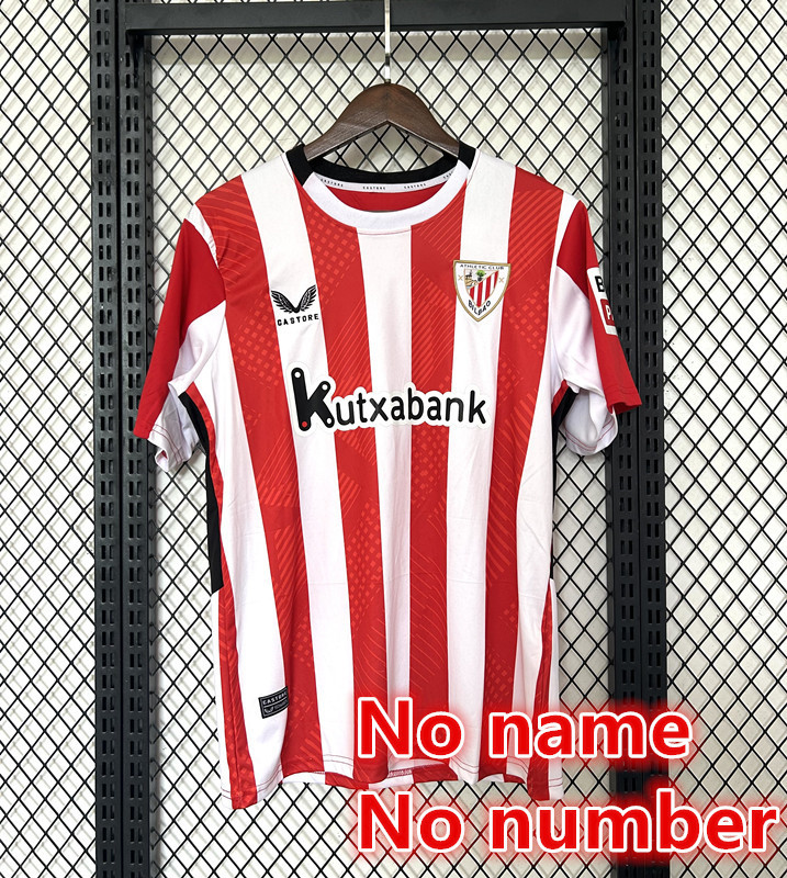 Fan edition size S-4XL  2024 2025 Bilbao Soccer Jerseys 2024 Bilbao  Football Shirt Jerseys Tight jersey Football jersey