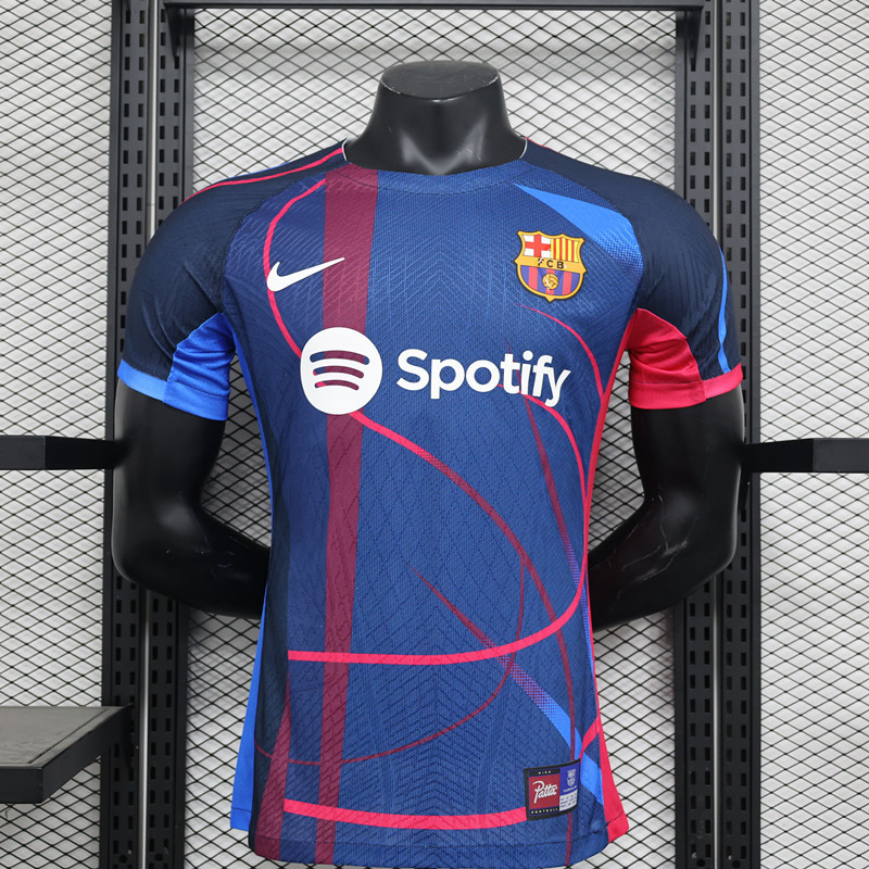 Player edition 2024 2025  Fc Barcelona Soccer Jerseys 2024  Fc Barcelona Football Shirt Basset Jerseys Tight jersey Football jersey