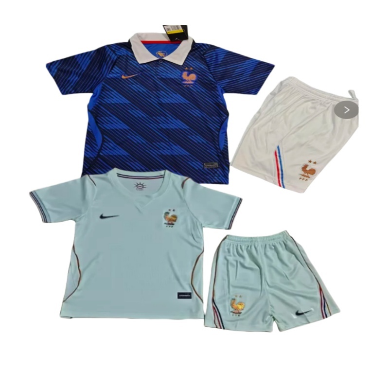 + socks Adult + kids Kit 2026 2027 France jersey adult football shirt children's wear soccer jersey Football jersey 2026 France soccer jersey kids + Adult kit children
