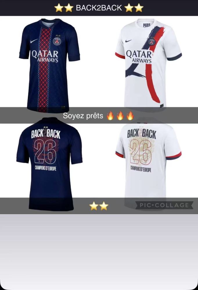 Fan edition size S-4XL 2025 2027 Paris Soccer Jerseys 2025 Paris Football Shirt Jerseys shirt jersey  psg Two stars