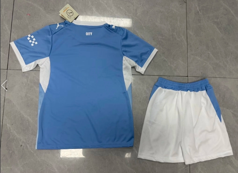 + socks Adult + kids Kit2026 2027 Manchester City  jersey adult football shirt children's wear soccer jersey Football jersey 2026 Manchester City soccer jersey kids + Adult kit children