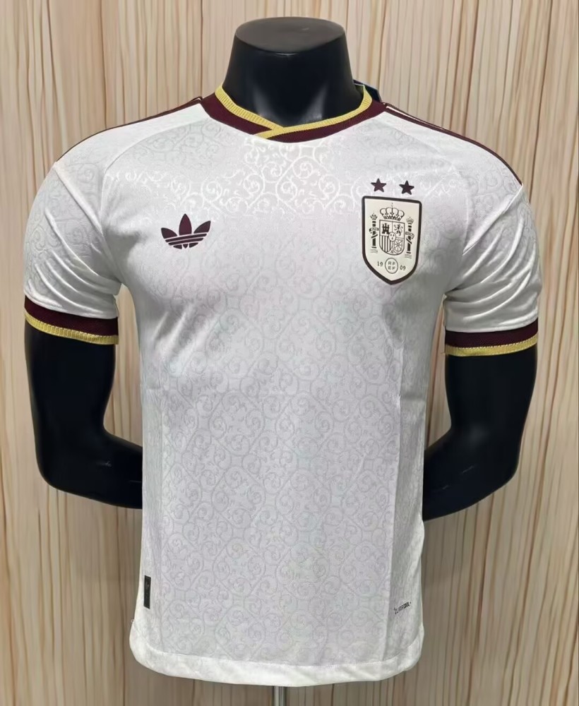 2 stars Player version size S-2XL 2026 2027 Spain Soccer Jerseys  2026 Spain Football Shirt Jerseys  jersey Football jersey