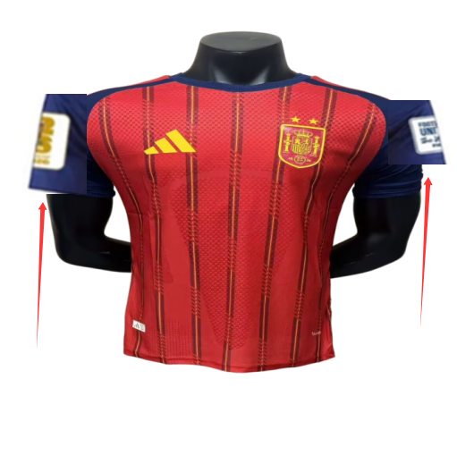 2 stars Player version size S-2XL 2026 2027 Spain Soccer Jerseys  2026 Spain Football Shirt Jerseys  jersey Football jersey