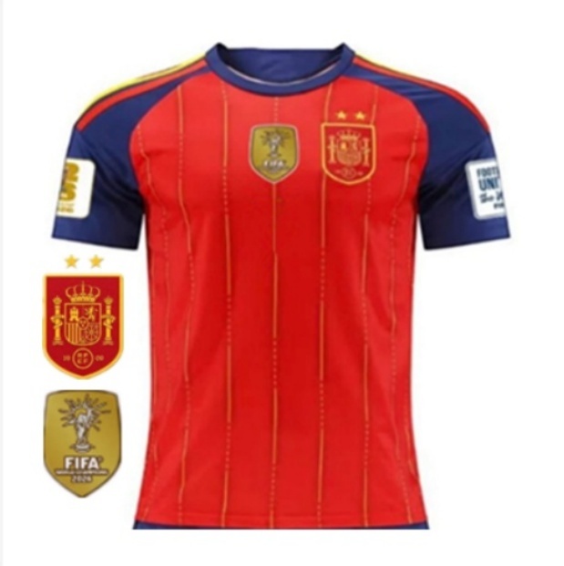 2 stars Fan edition size S-4XL 2026 2027 Spain Jerseys 2026 Spain Football Shirt Jerseys shirt jersey
