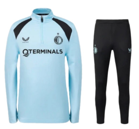Adult kids Training suit jackets 2026 2027 Feyenoord Training jacket Men's Football soccer training Jersey Jacket Adult Kit 2026 Feyenoord Children's Football training jacket football tracksuit Jogging kit