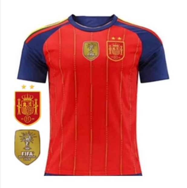 2 stars Fan edition size S-4XL 2026 2027 Spain Jerseys 2026 Spain Football Shirt Jerseys shirt jersey