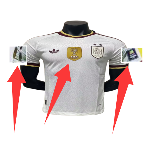 2 stars Player version size S-2XL 2026 2027 Spain Soccer Jerseys  2026 Spain Football Shirt Jerseys  jersey Football jersey