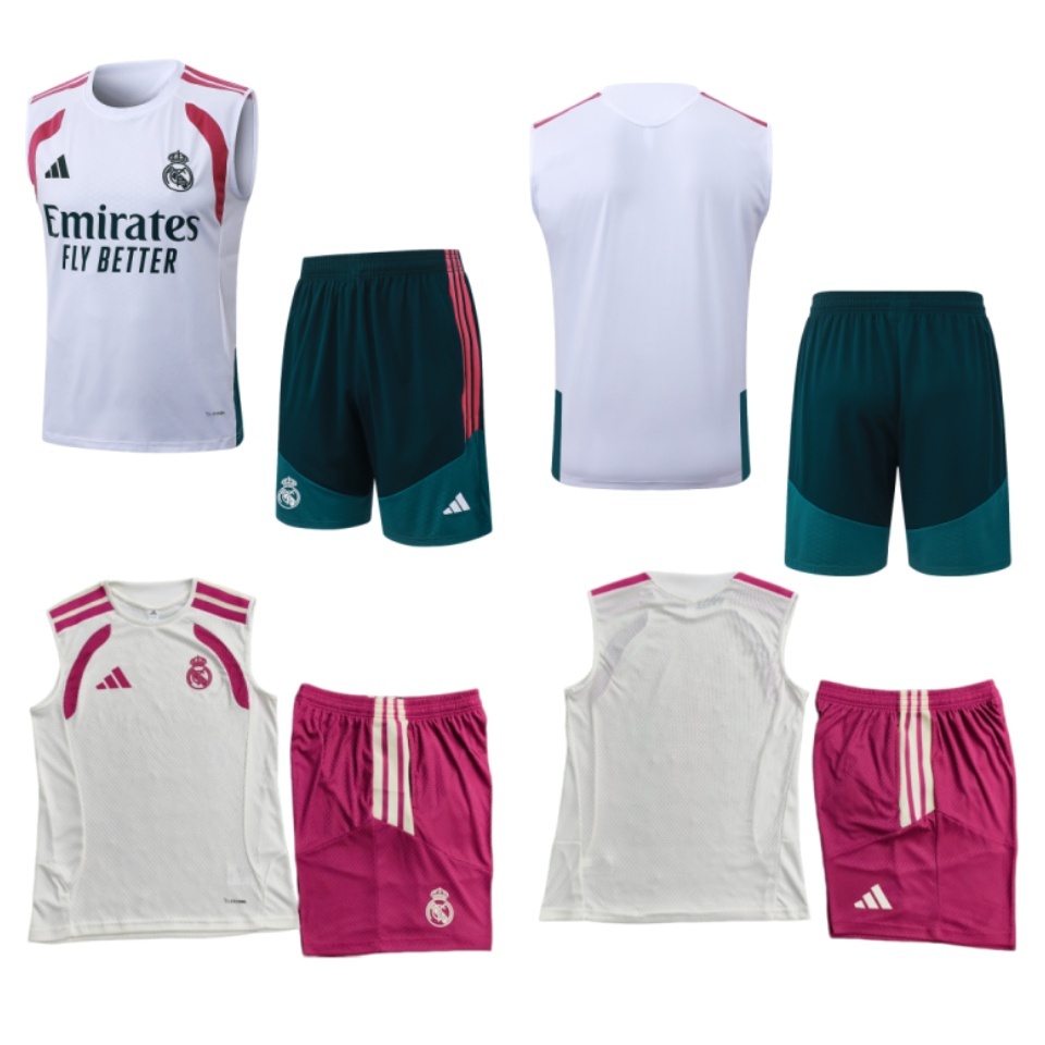 tank top adult  Training suit jackets 2026 2027 Real Madrid Training jacket Men's Football soccer training Jersey Jacket Kit 2026 Real Madrid Football training jacket football tracksuit Jogging kit