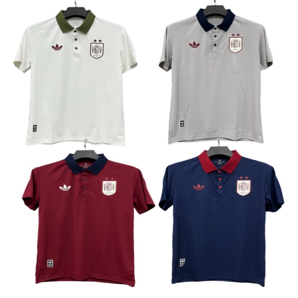 2 stars Fan edition size S-2XL 2026 2027 Spain Jerseys 2026 Spain Football Shirt Jerseys shirt jersey polo