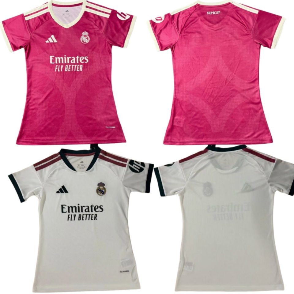 Women's clothing Fan edition size S-2XL 2026 2027 Real Madrid Jerseys 2026 Real Madrid Football Shirt Jerseys shirt jersey Woman