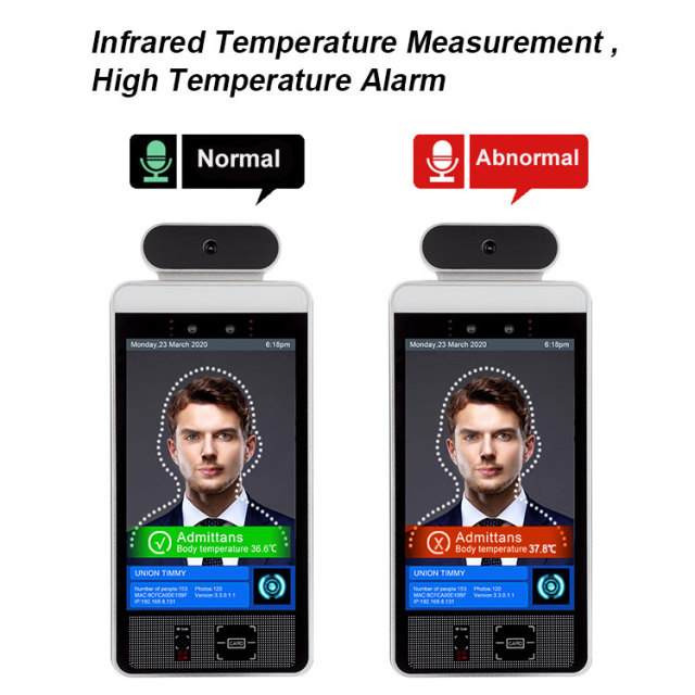 TM-DF80T Plus Temperature Detection Face Recognition Terminal