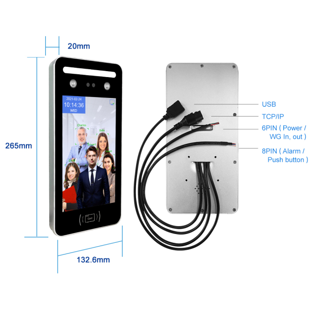 TM-AI08 Dynamic Face Recognition Terminal