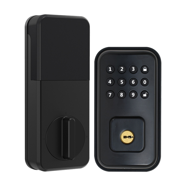 TM-D1 Keyless Entry Single Latch Deadbolt Keypad Digital Smart Lock