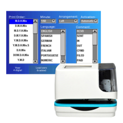 AP50 Touch Screen Electronic Date Time Stamp Machine