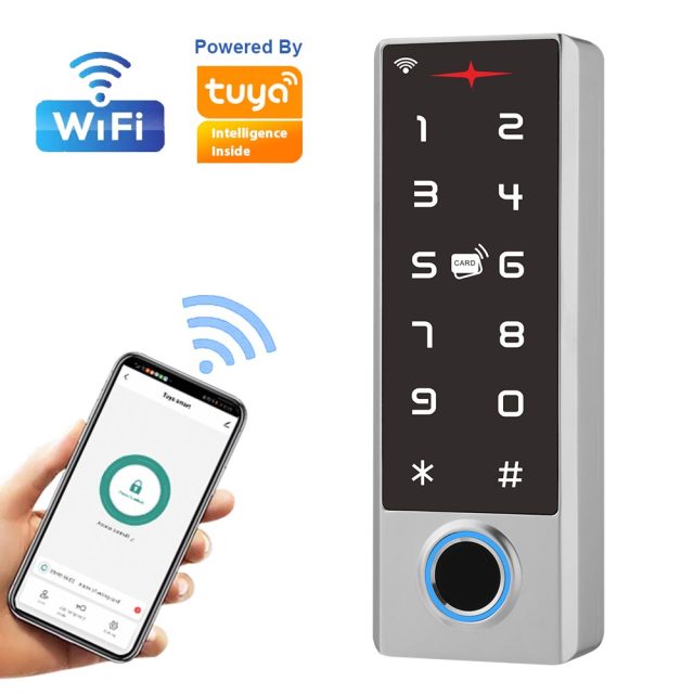 TM-TF2 TUYA IP68 waterproof metal fingerprint access control