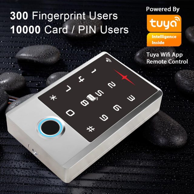 TM-TF3 TUYA IP68 waterproof metal fingerprint access control