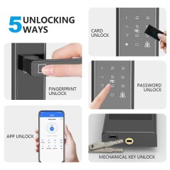 TM-M1 Smart TUYA Fingerprint Door Lock