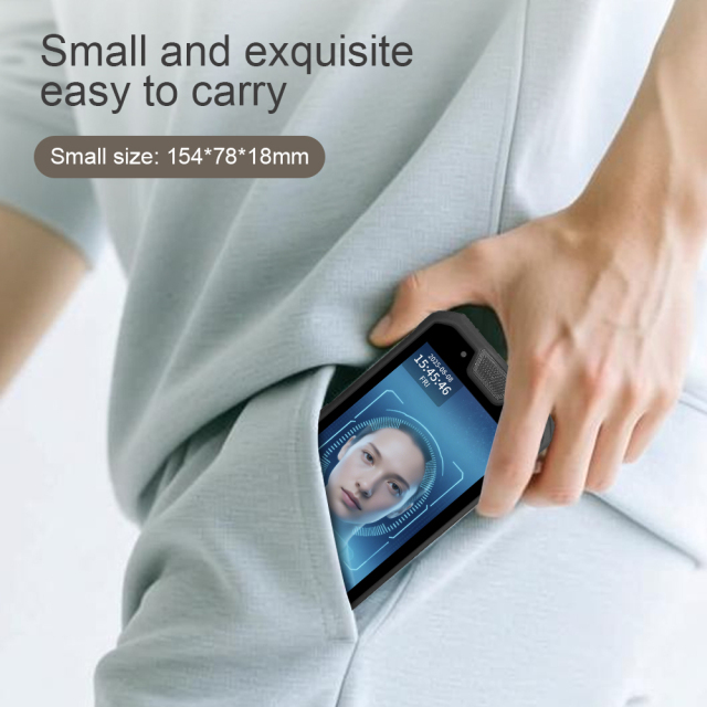 HF6 Handheld Portable Facial Recognition Attendance Terminal