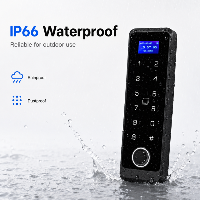 TM-A55Z TUYA IP68 waterproof access control,TIMY – Global Biometric Security Solution Provider Since 2000