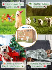 Freelax Dog Toy Gift Box | Eco-Friendly, Durable, and Safe for Your Furry Friend🐶