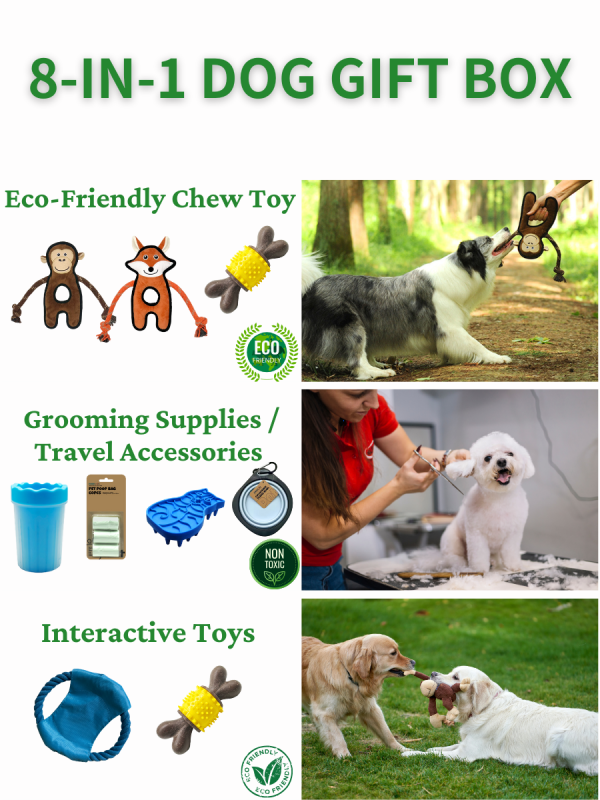 Freelax Dog Toy Gift Box | Eco-Friendly, Durable, and Safe for Your Furry Friend🐶