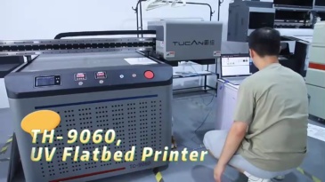 Automatic 9060 large format uv printer PVC Card Bottle Golf Desktop Led UV dtf Flatbed Printer