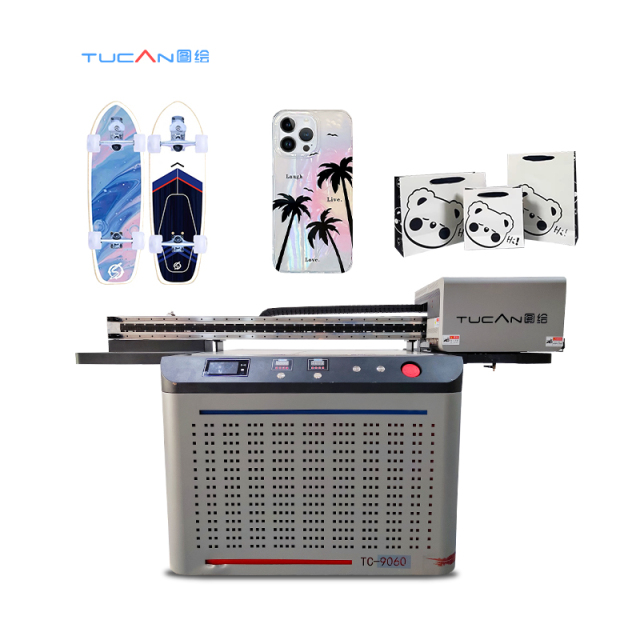 Automatic 9060 large format uv printer PVC Card Bottle Golf Desktop Led UV dtf Flatbed Printer